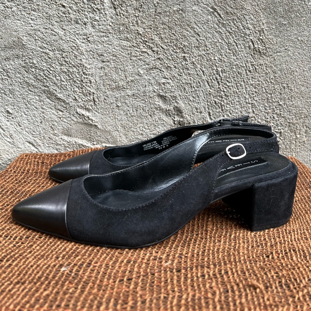 (SOLD ON DEPOP) Steven by Steve Madden Abilee Slingback Black pump